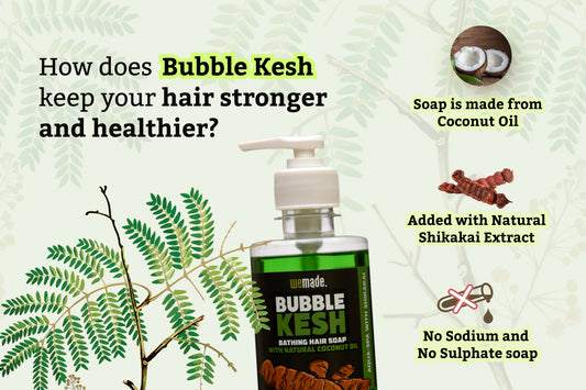 Benefits of Shikakai in Bubble Kesh