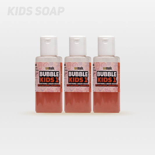 Bubble Kids 1 - with Cocoa Butter 100g (Pack of 3)