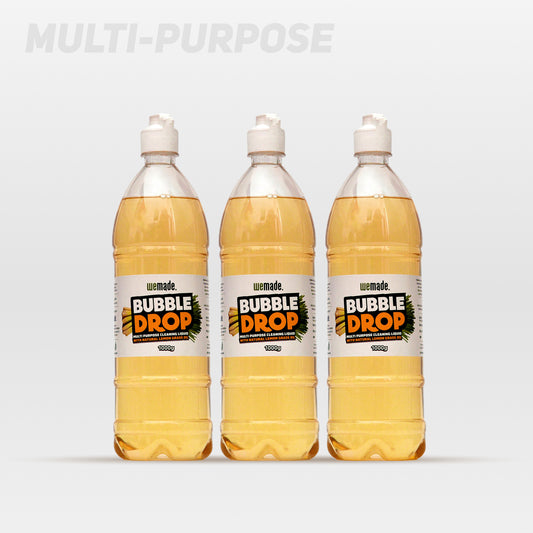 Bubble Drop - Multi purpose cleaning liquid - 1000g (Pack of 3)